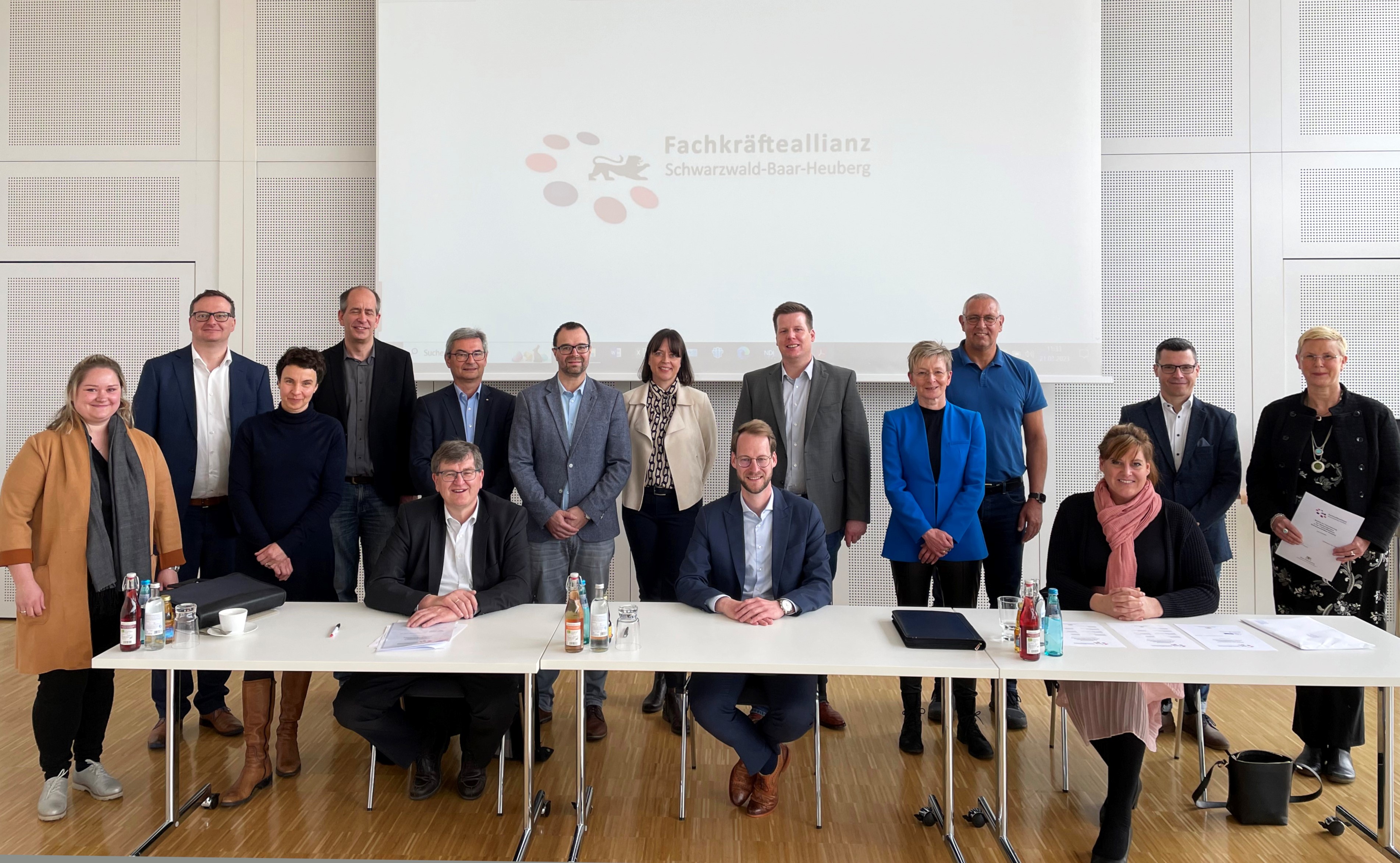 Vertragsunterzeichnung Fachkräfteallianz Schwarzwald-Baar-Heuberg