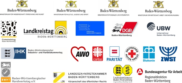 Gesamtbild der Logos aller Teilnehmer