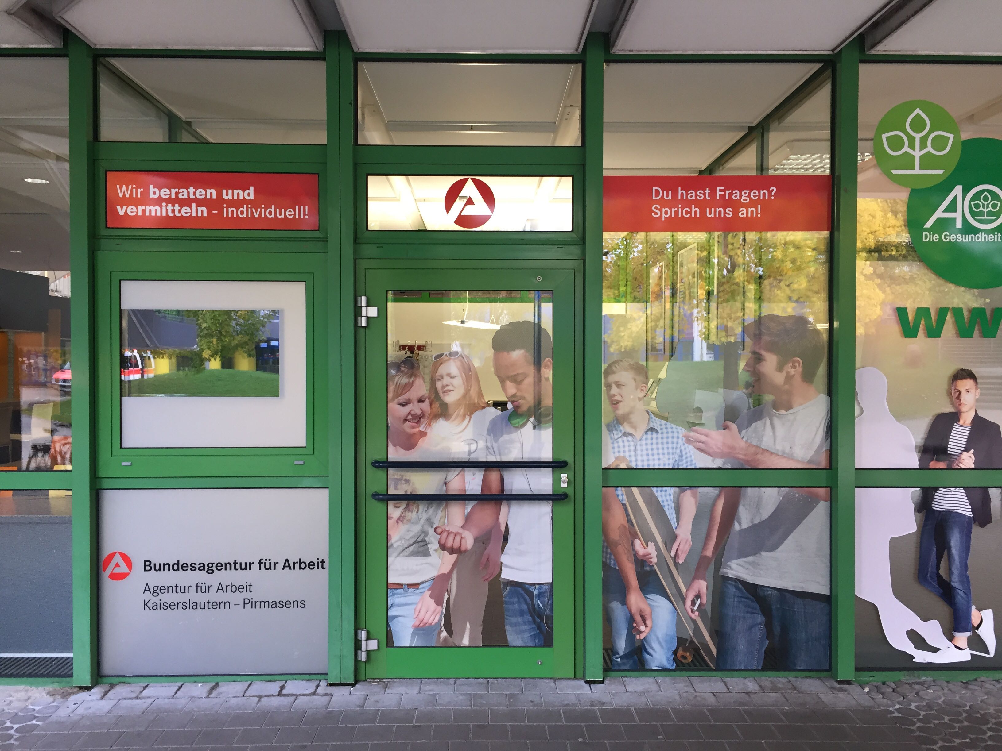 Büro der Agentur für Arbeit auf dem Campus der RPTU in Kaiserslautern