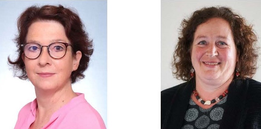 Regina Wagner und Sabine Moll