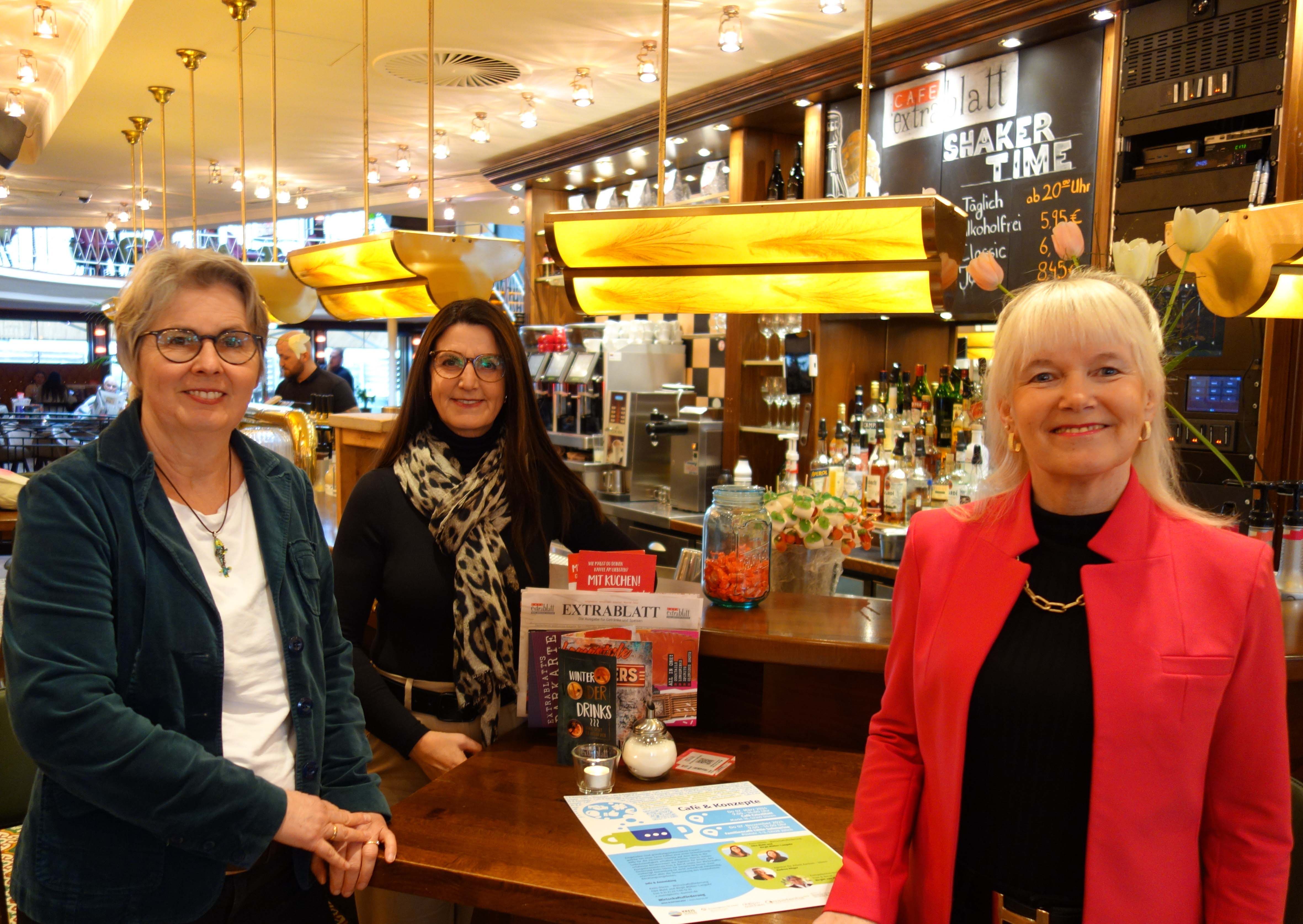 Die Beraterinnen des Gründerinnen-Cafés Die Beraterinnen