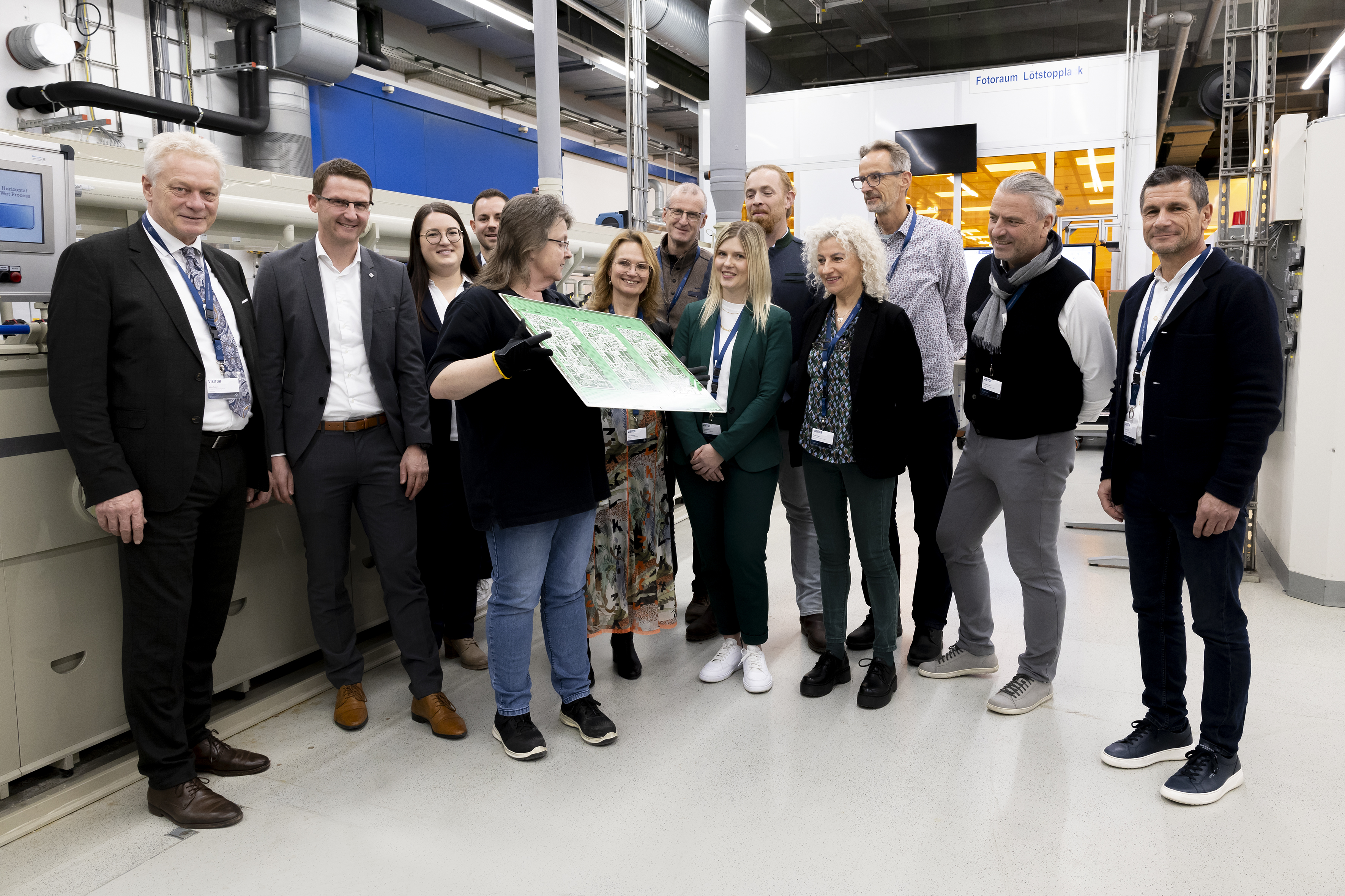 Besuch bei Rohde & Schwarz in Teisnach Besuch bei Rohde & Schwarz in Teisnach