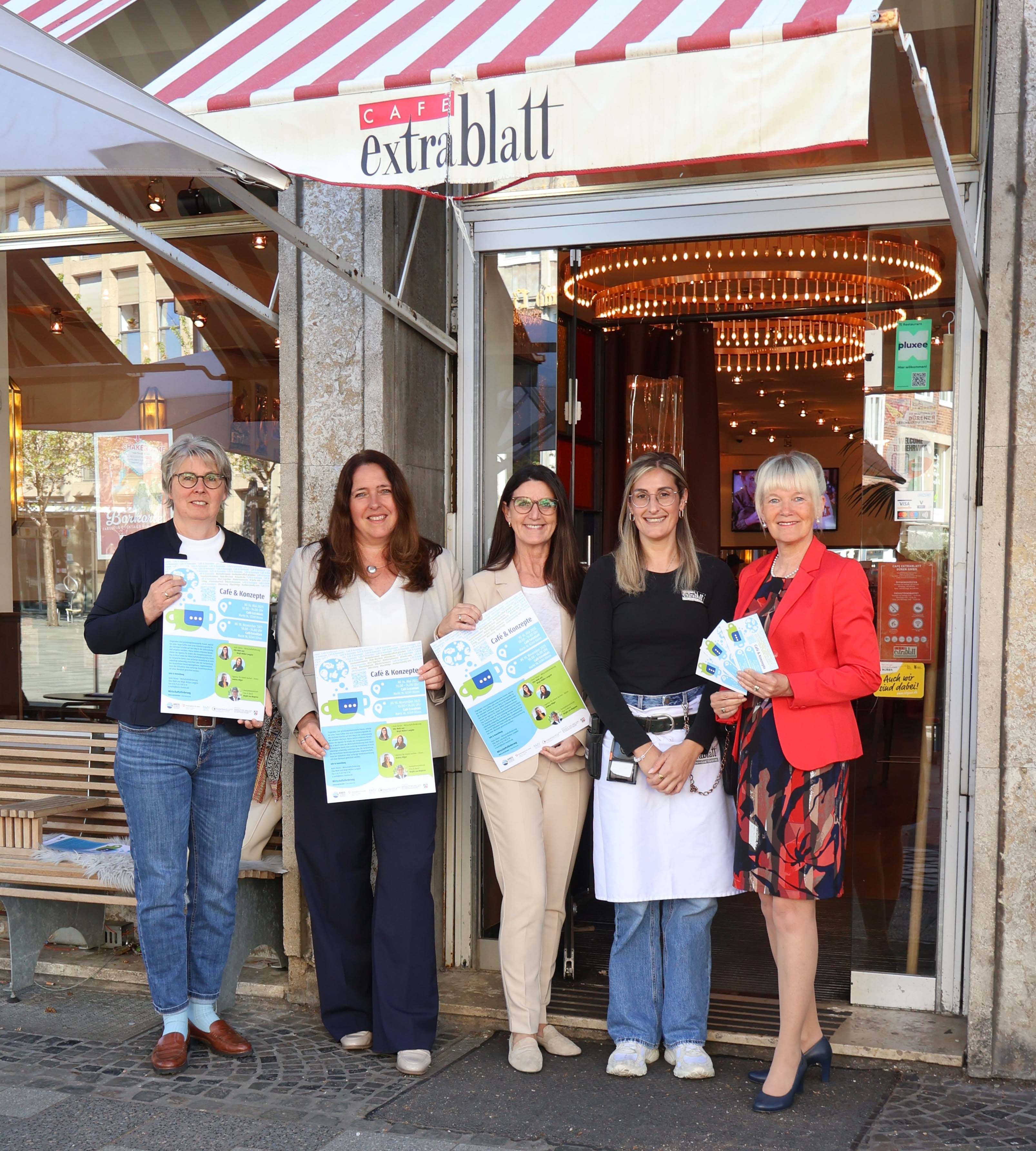 Cafe und Konzepte Die Protagonistinnen von Cafe und Konzepte