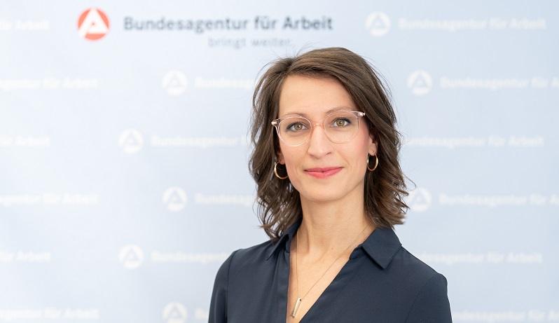 Pressesprecherin Tina-Marie Reuter