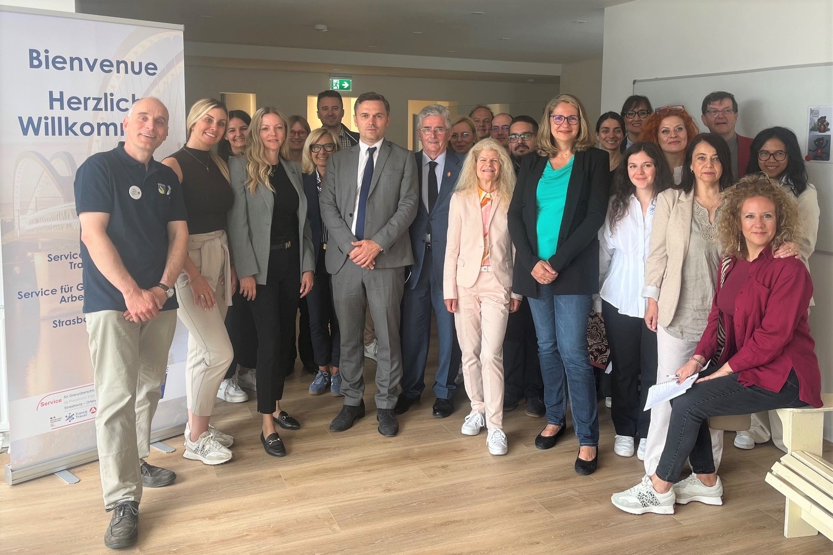 Besuch der serbischen Delegation in Kehl