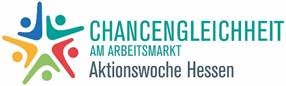 Logo Chancengleichheit am Arbeitsmarkt Aktionswoche Hessen
