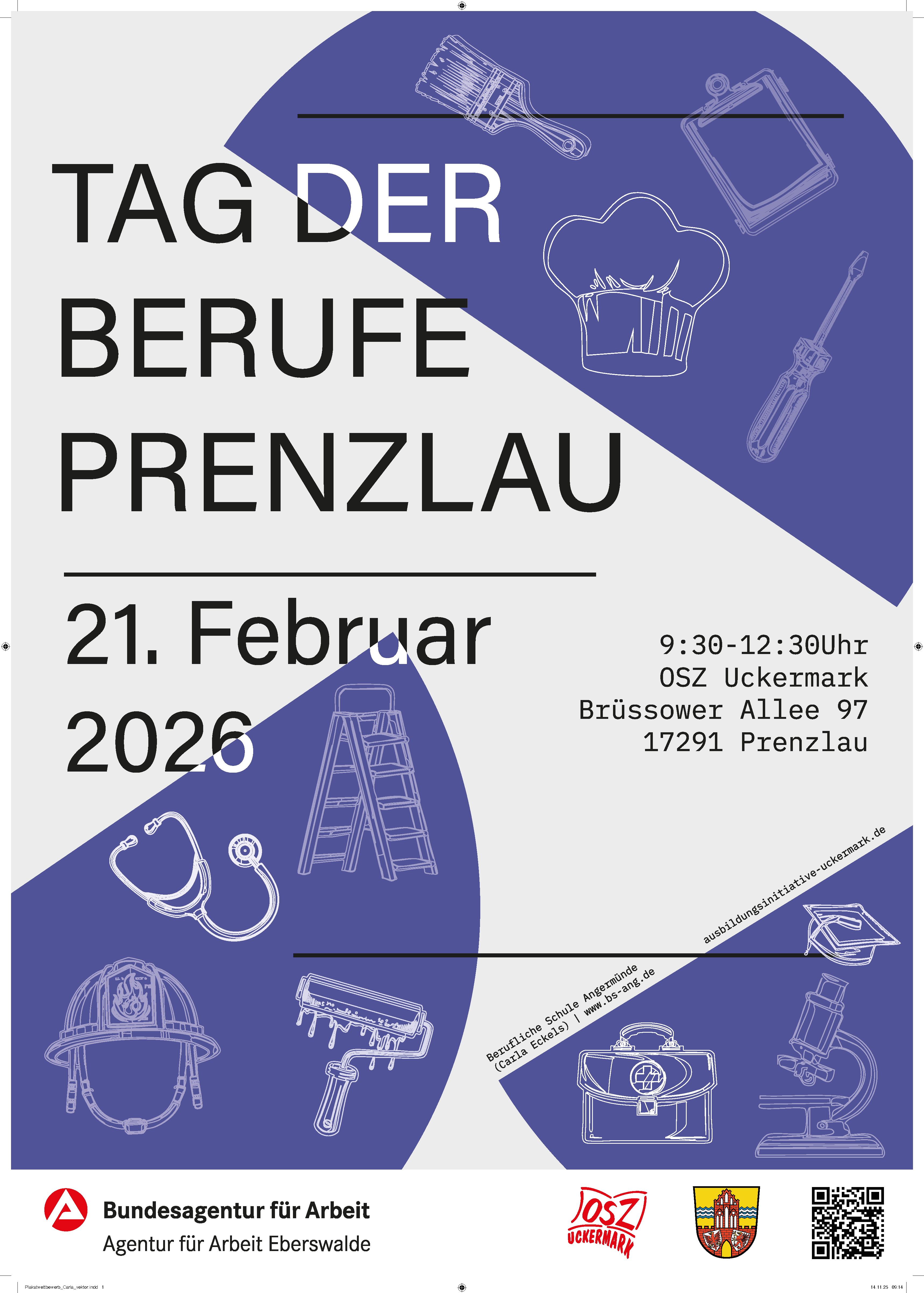 Siegerplakat Tag der Berufe Prenzlau