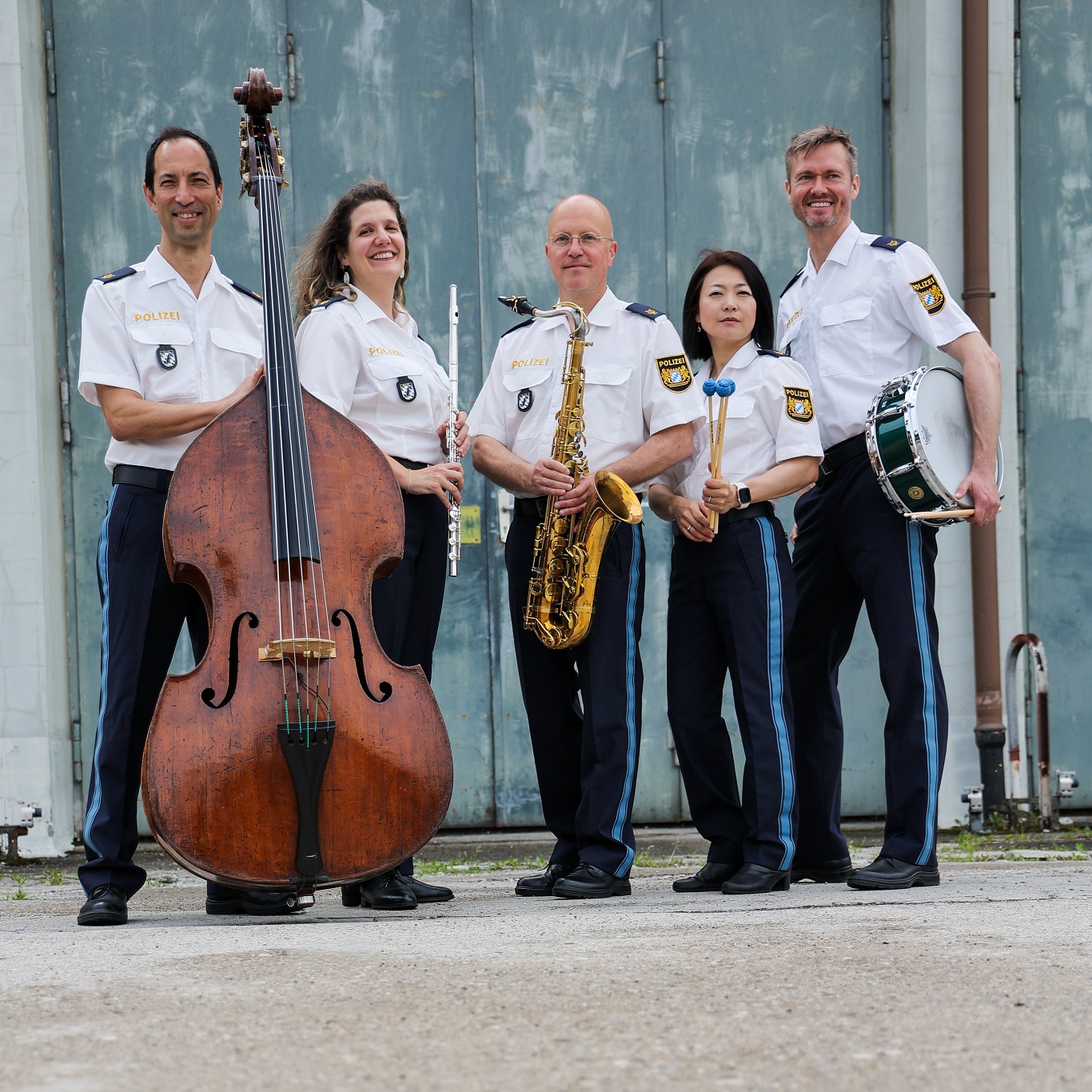 Polizeiorchester Bayern: Jazz Ensemble und Samba Gruppe LNDM-Polizeiorchester