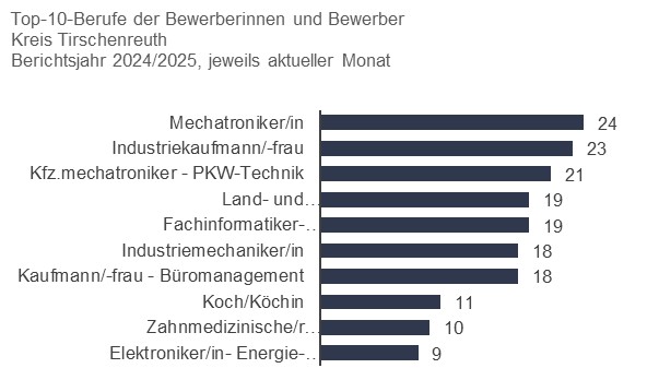Top 10 Berufe Kreis Tirschenreuth