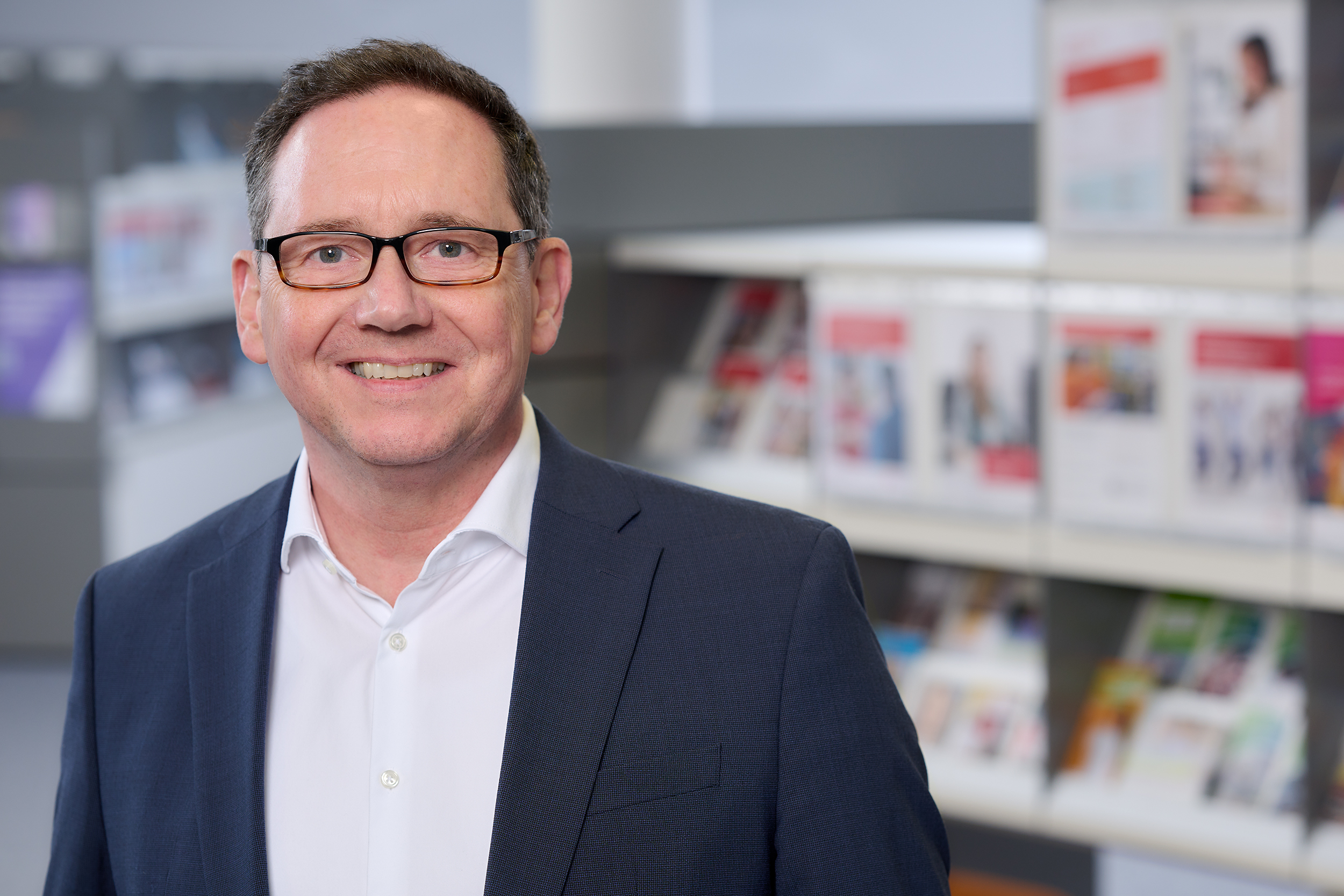 Der Vorsitzende der Geschäftsführung der Agentur für Arbeit Mettmann, Karl Tymister