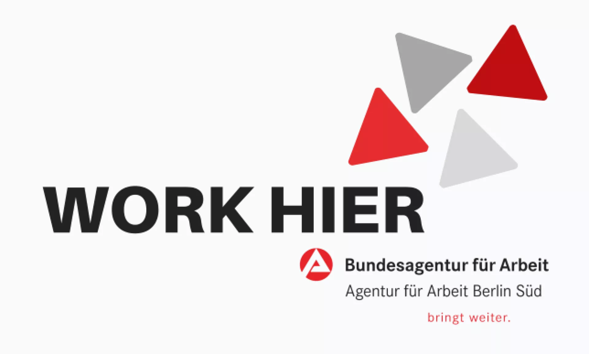 WORK HIER Kampagnen-Logo