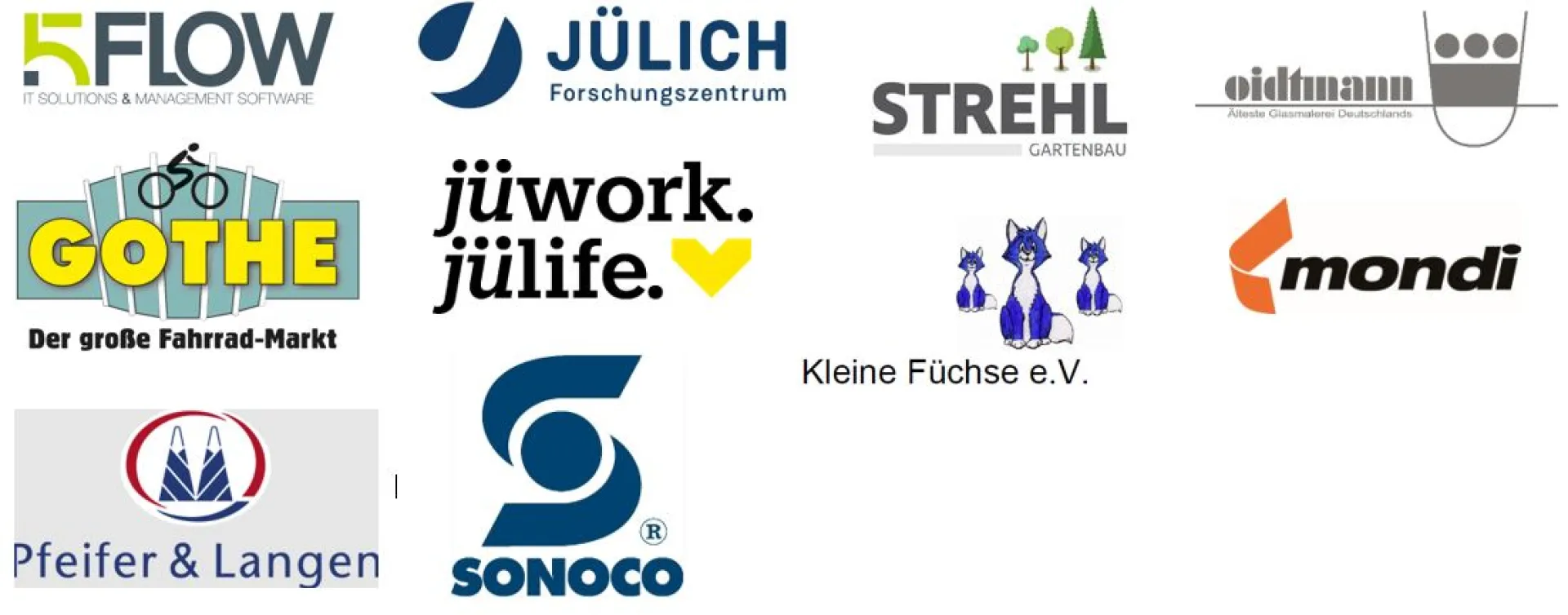 Logos der Arbeitgeber