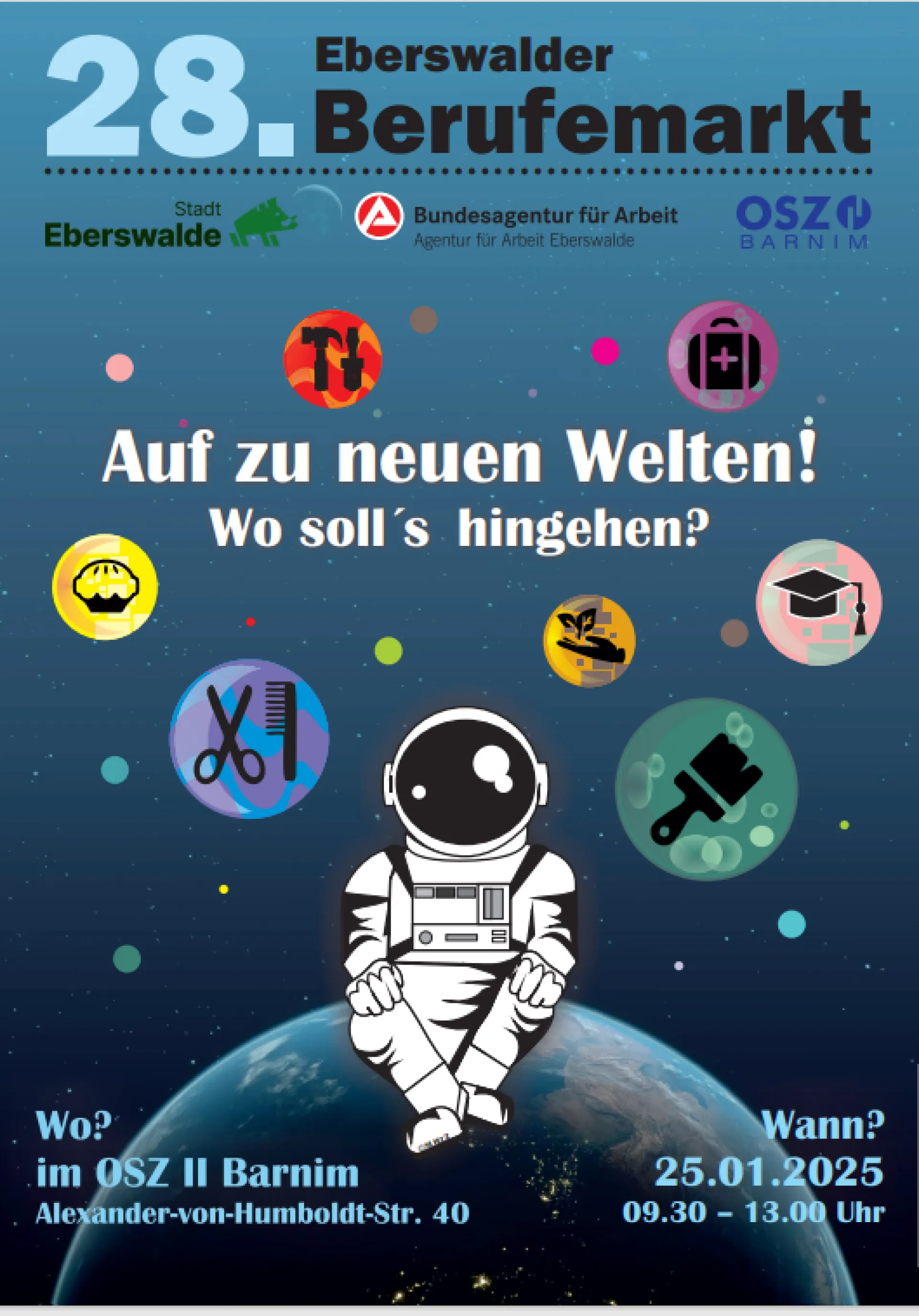 Siegerplakat Eberswalder Berufemarkt