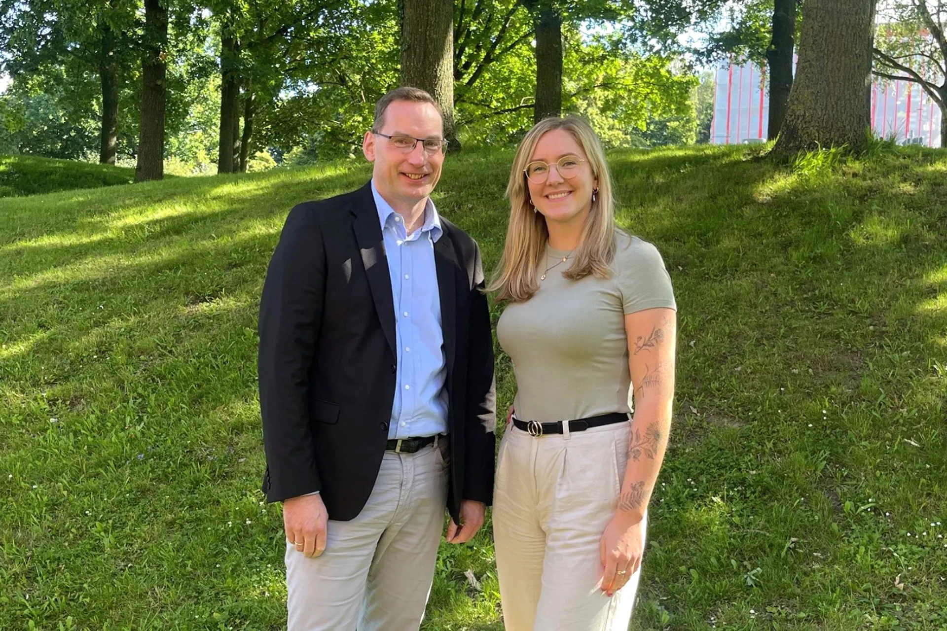 Luisa Wolter und Markus Spieckermann Arbeitsagentur