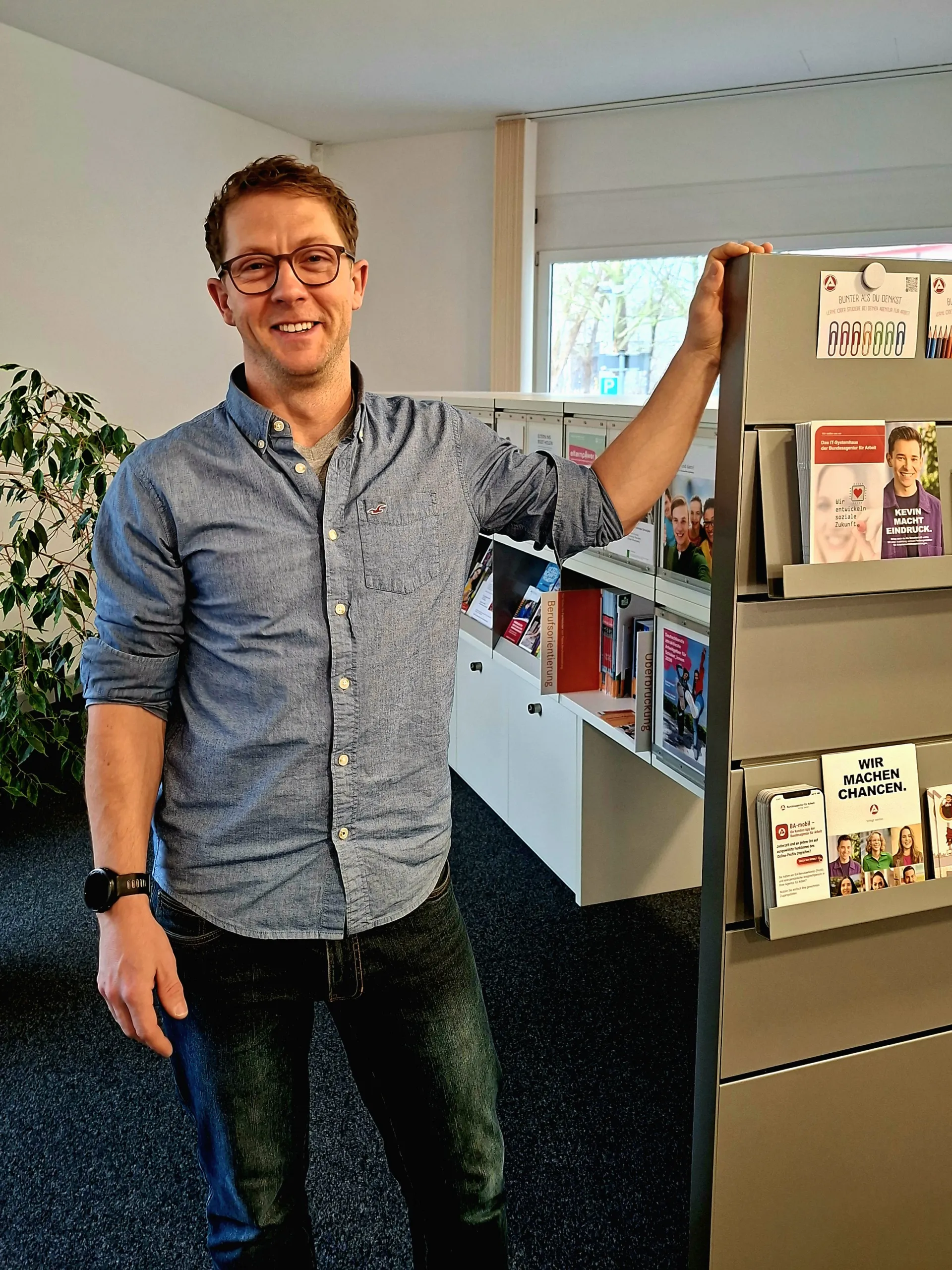 Herr Riehl im BIZ Neuruppin