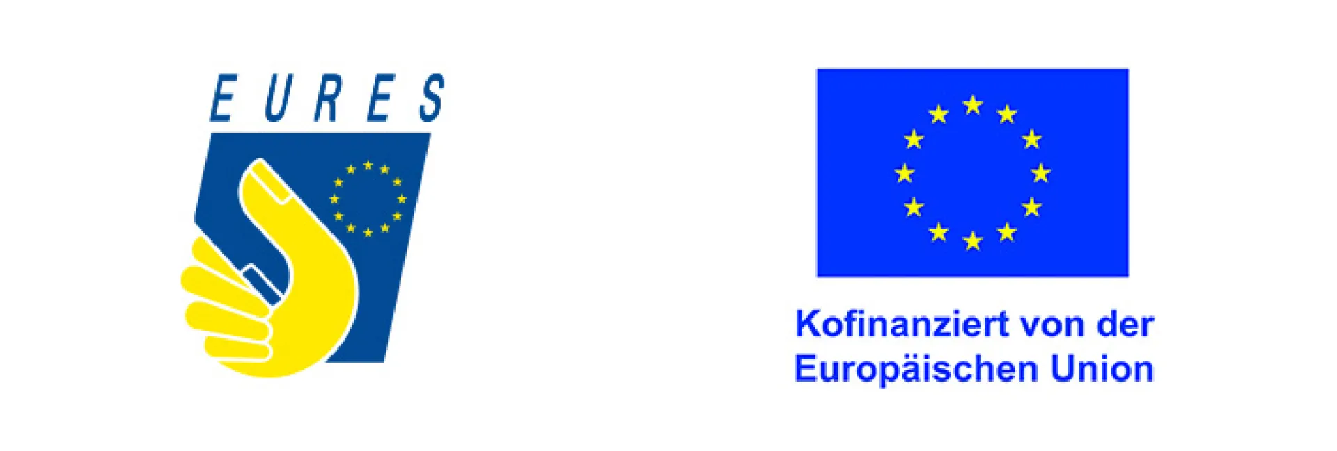 Logos: Eures und Kofinanziert von der Europäischen Union