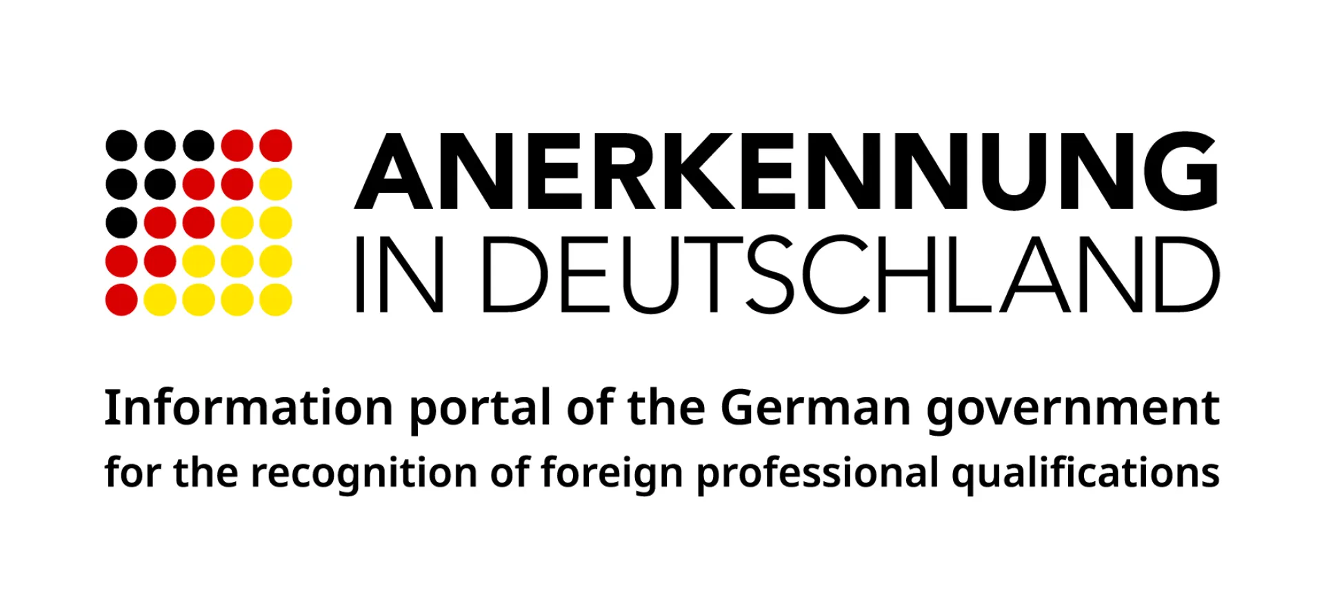 Logo Anerkennung in Deutschland