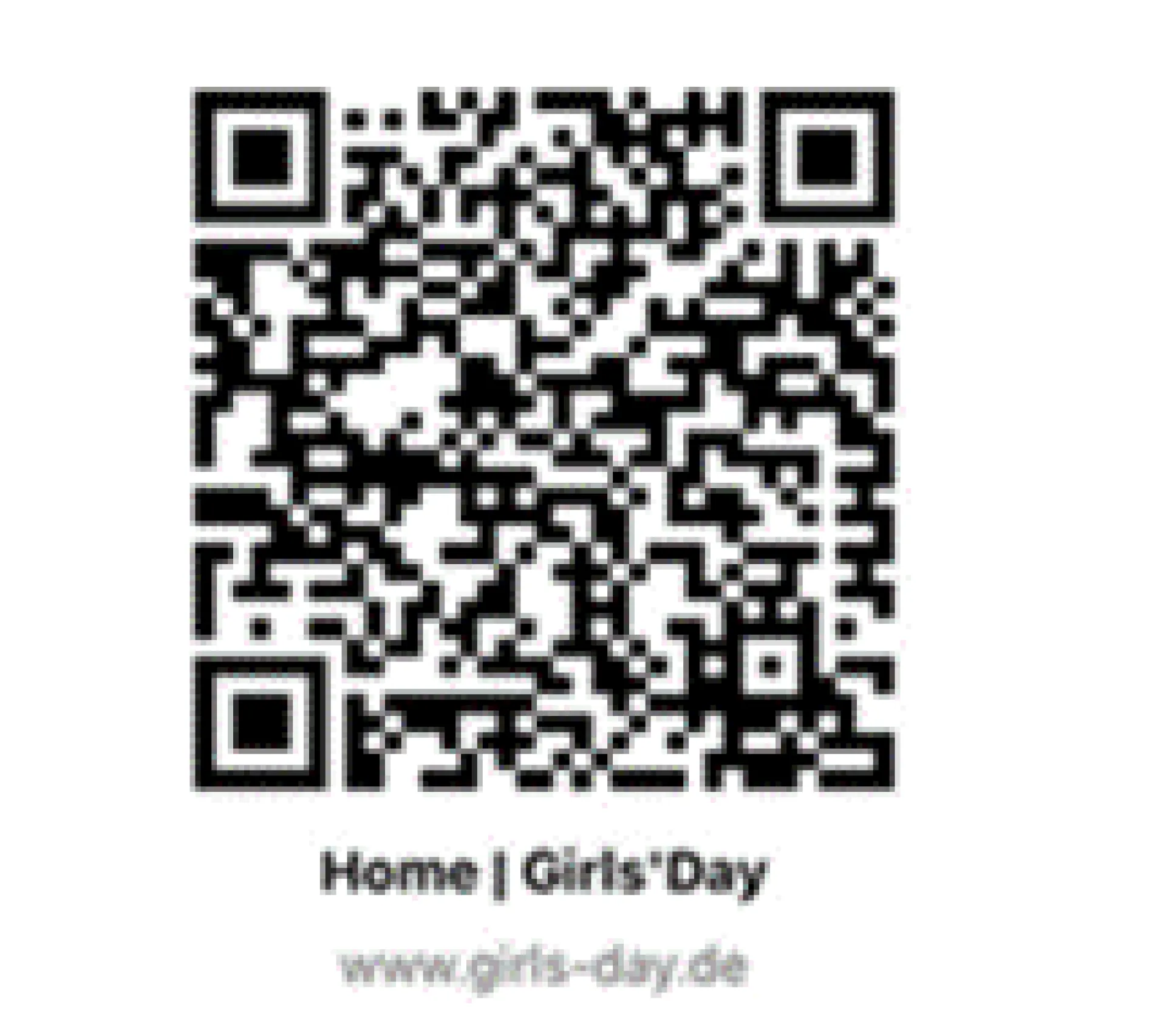 QR-Code Girls Day