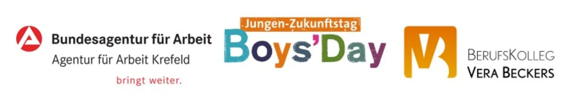 BoysDay - Jungen Zukunftstag 2026 - Agentur für Arbeit Krefeld / Berufskolleg Vera Beckers
