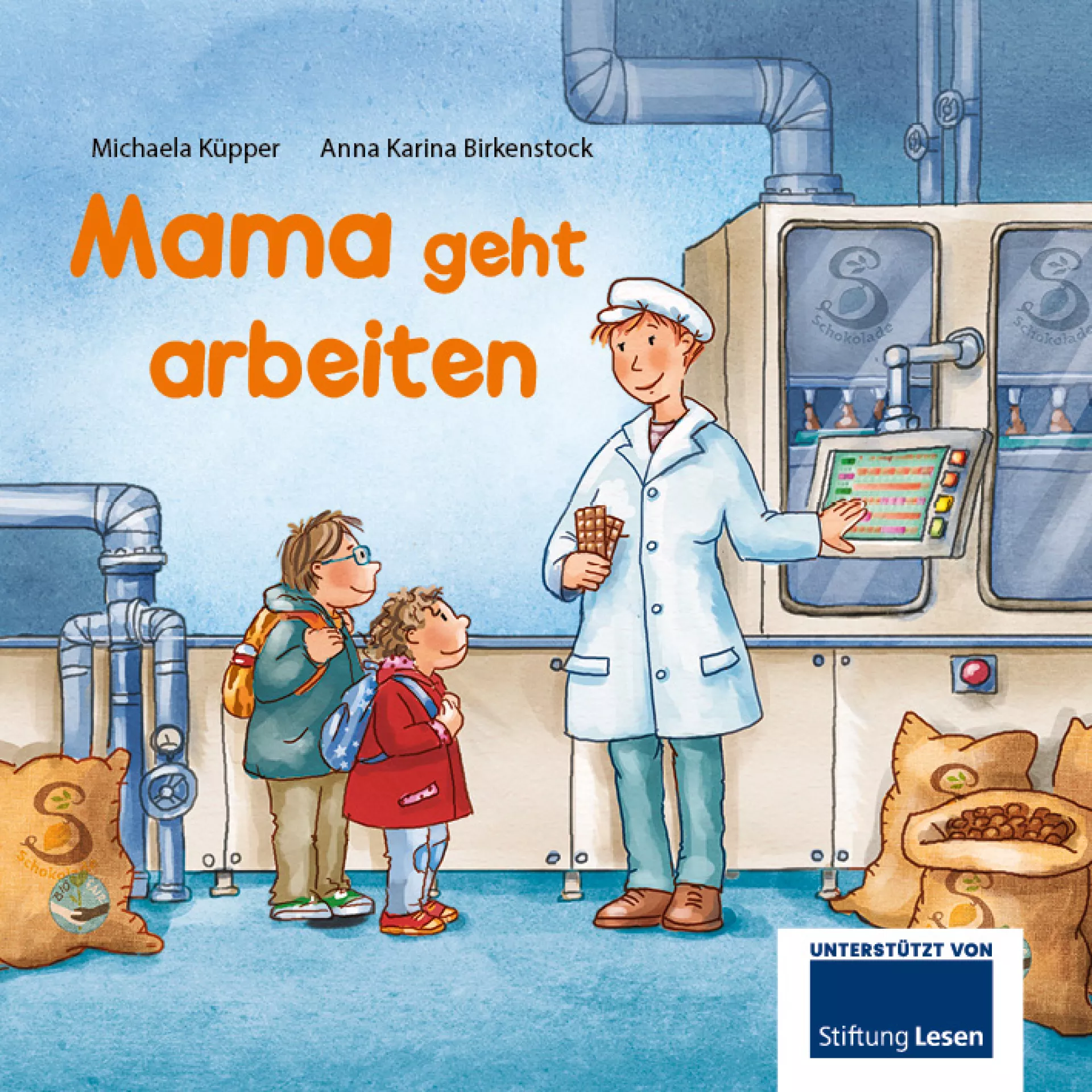 Abbildung vom Kinderbuch "Mama geht arbeiten"