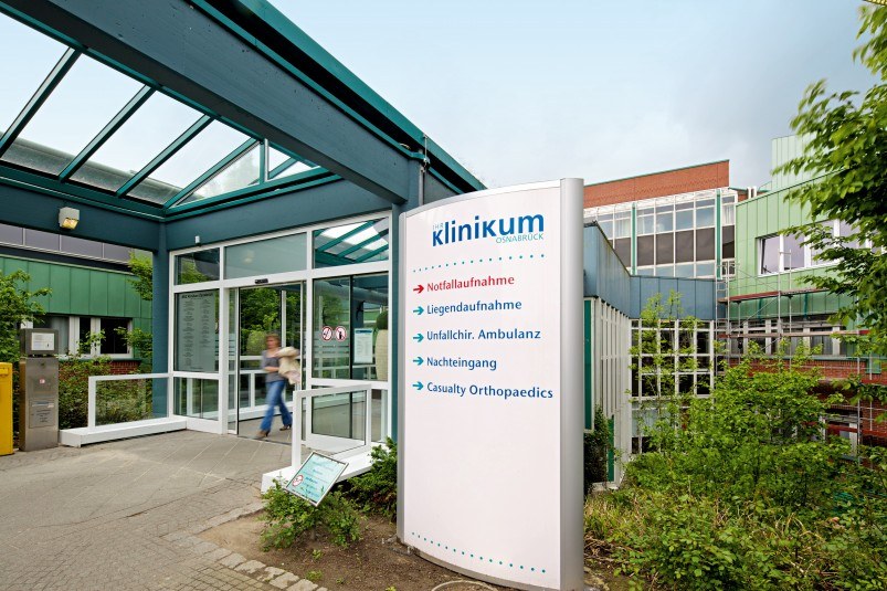 Eingang Klinikum Osnabrück