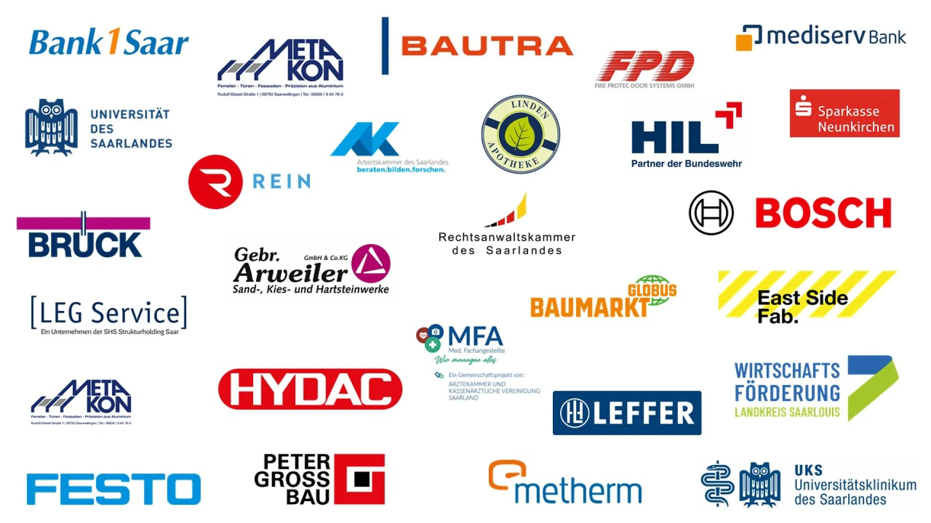 Logos der Aussteller der Ausbildungsmesse_2025