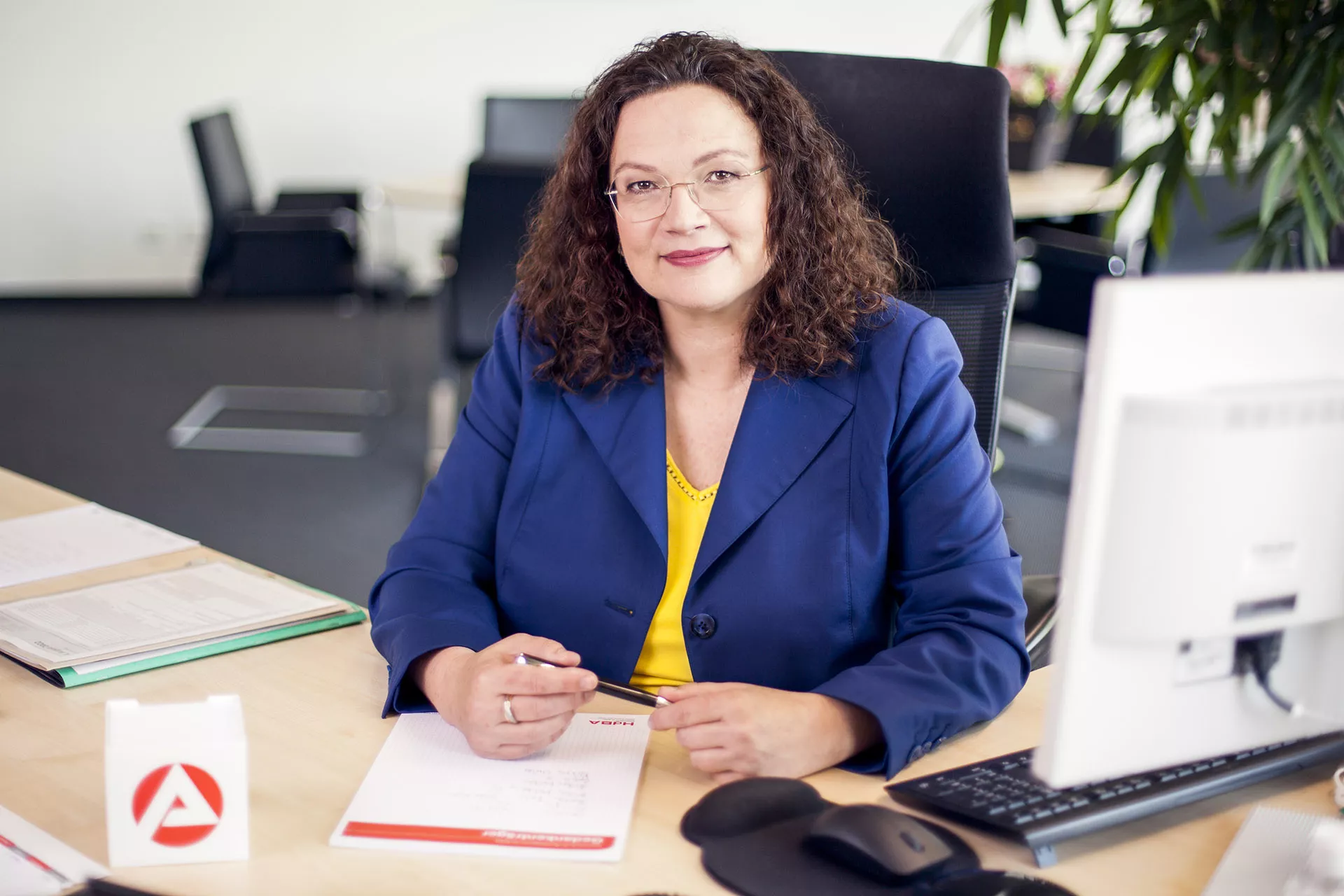 Andrea Nahles, Vorsitzende des Vorstandes der Bundesagentur für Arbeit